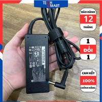 Sạc LAPTOP HP Chữ Nhật 90W Chân Kim Xanh 19.5V-4.62A Zin chính hãng bảo hành 12 lỗi 1 đổi 1